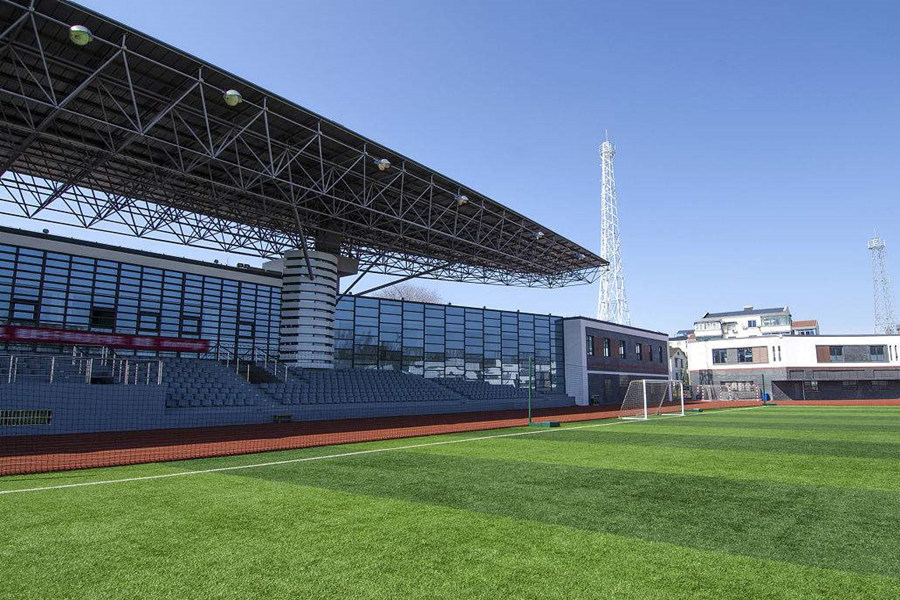 福鼎体育场看台网架工程